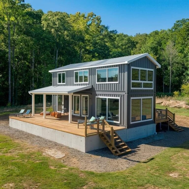 quy trình xây dựng nhà lắp ghép, nhà container