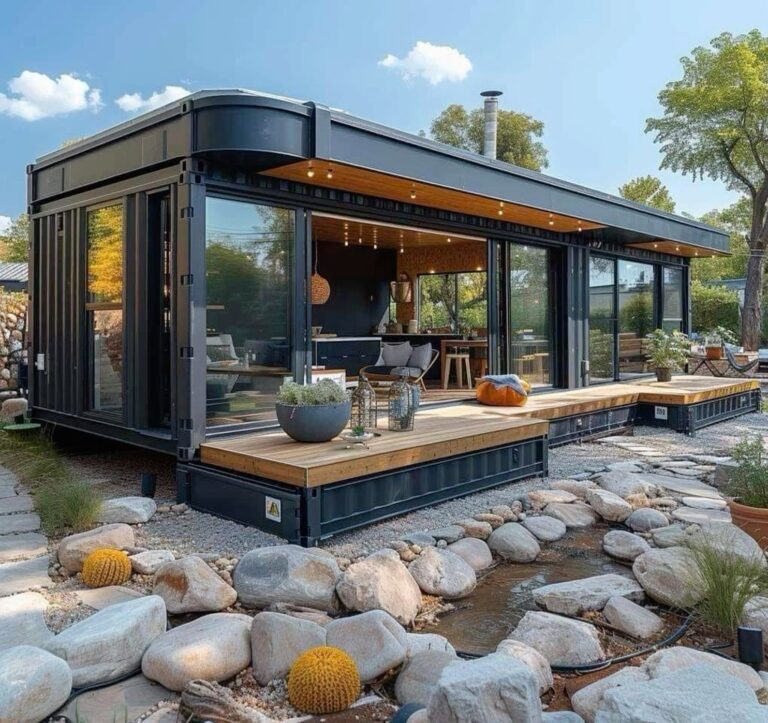 giảm nhiệt cho nhà lắp ghép, nhà container
